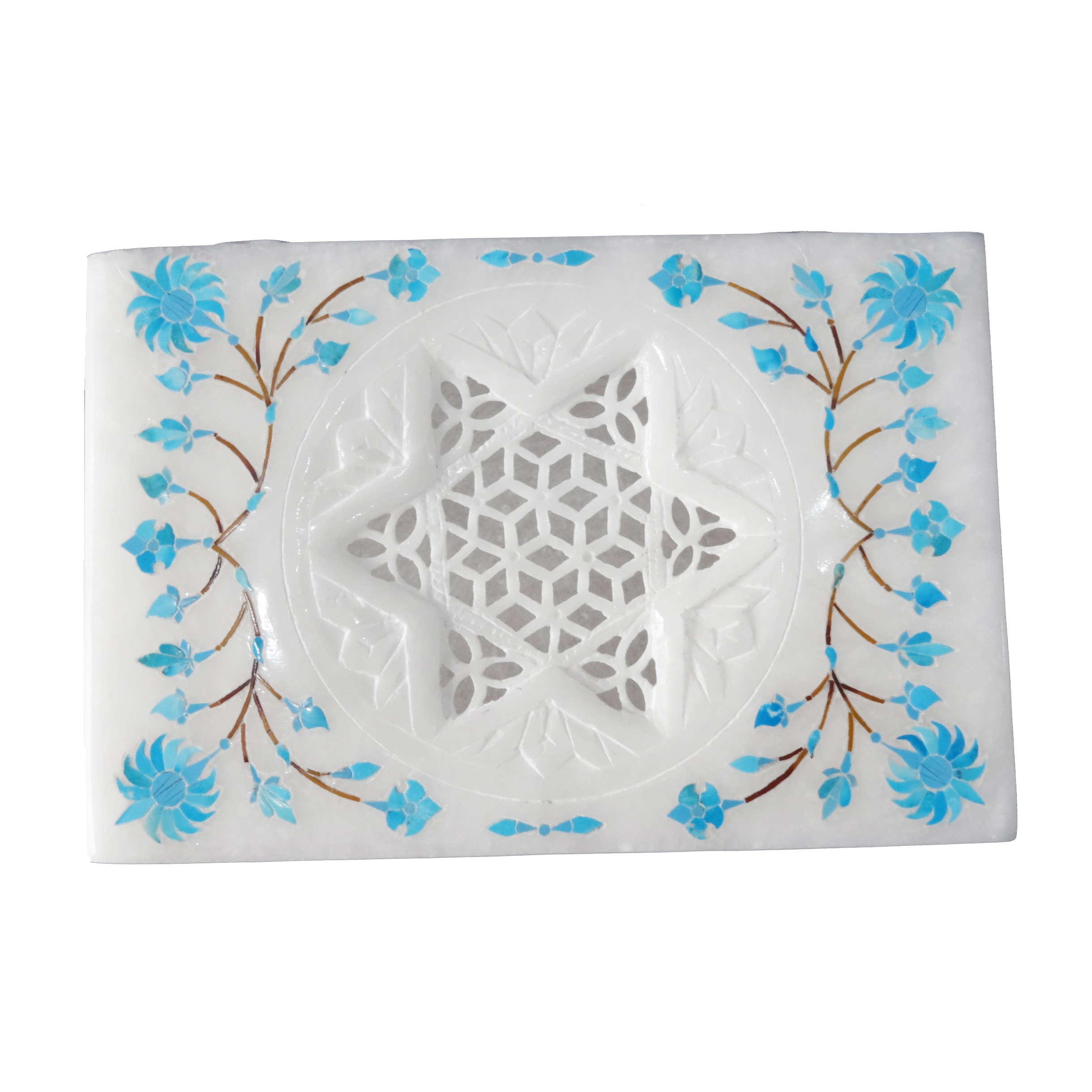 White Marble Jewelry Box