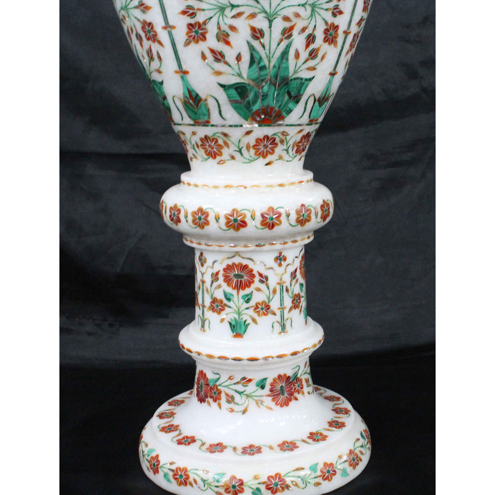 White Marble Flower Vase