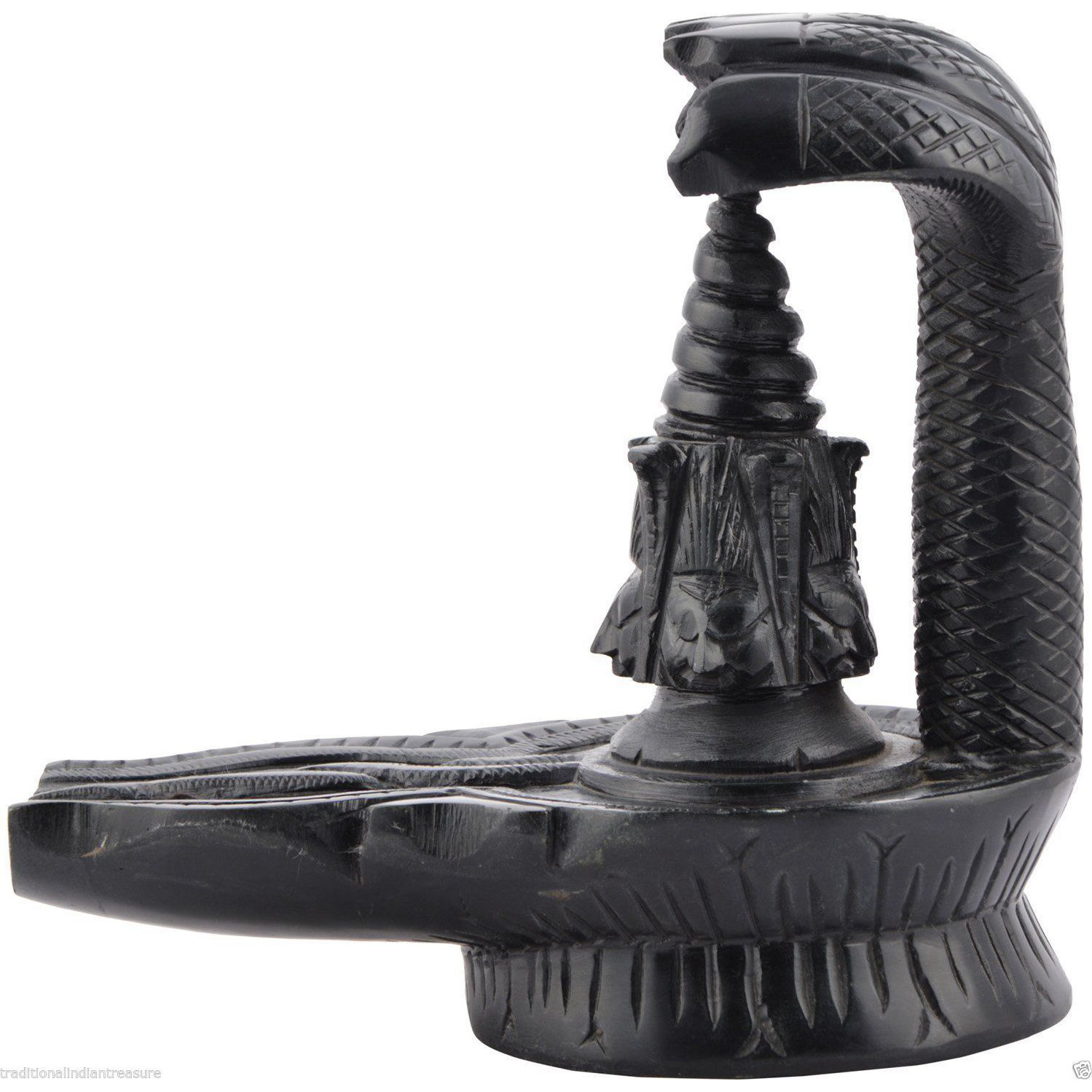 Black Marble Shiva Lingam Shivling