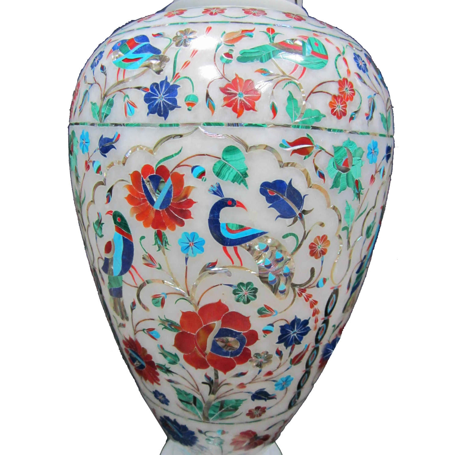 White Marble Flower Vase