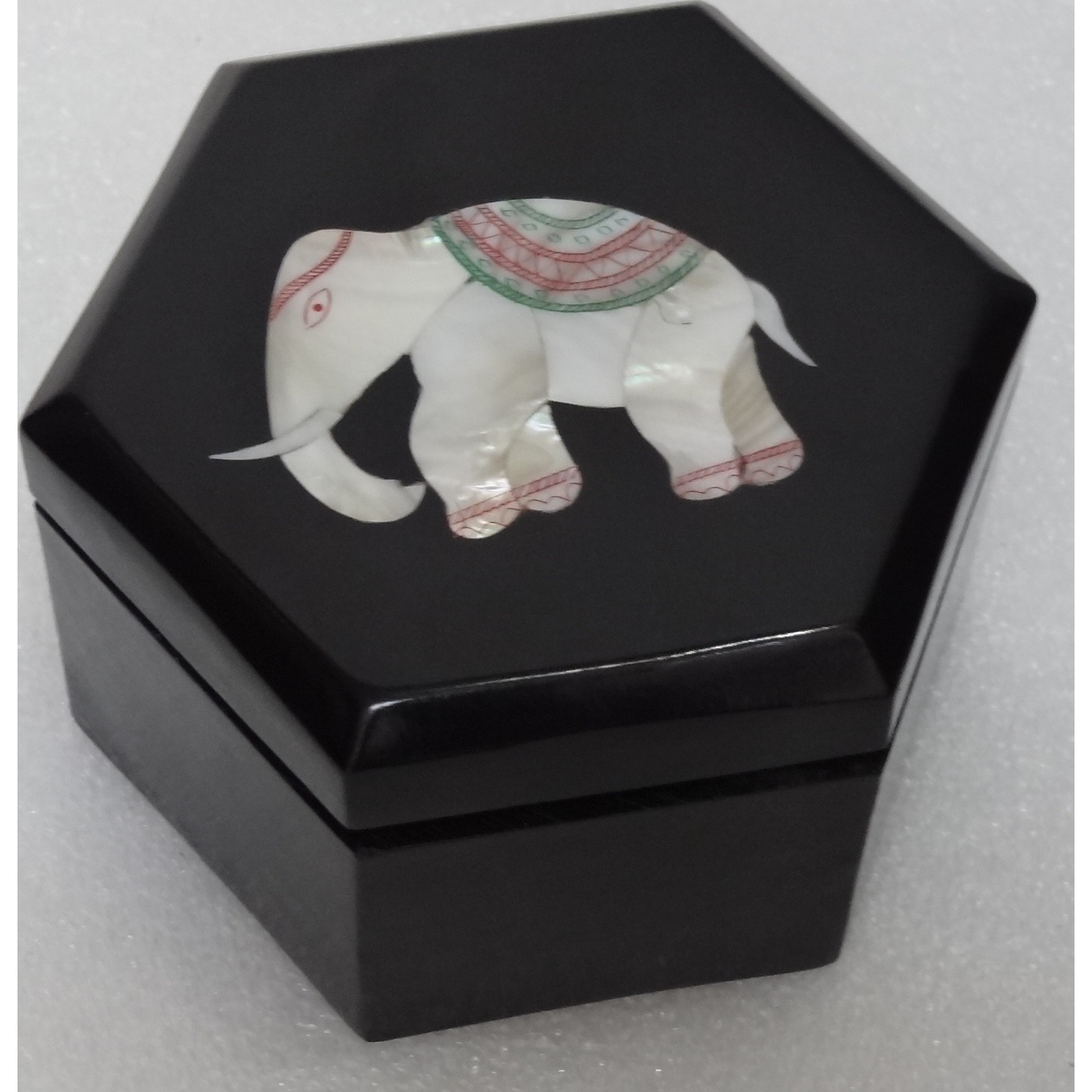 Black Marble Jewelry Box