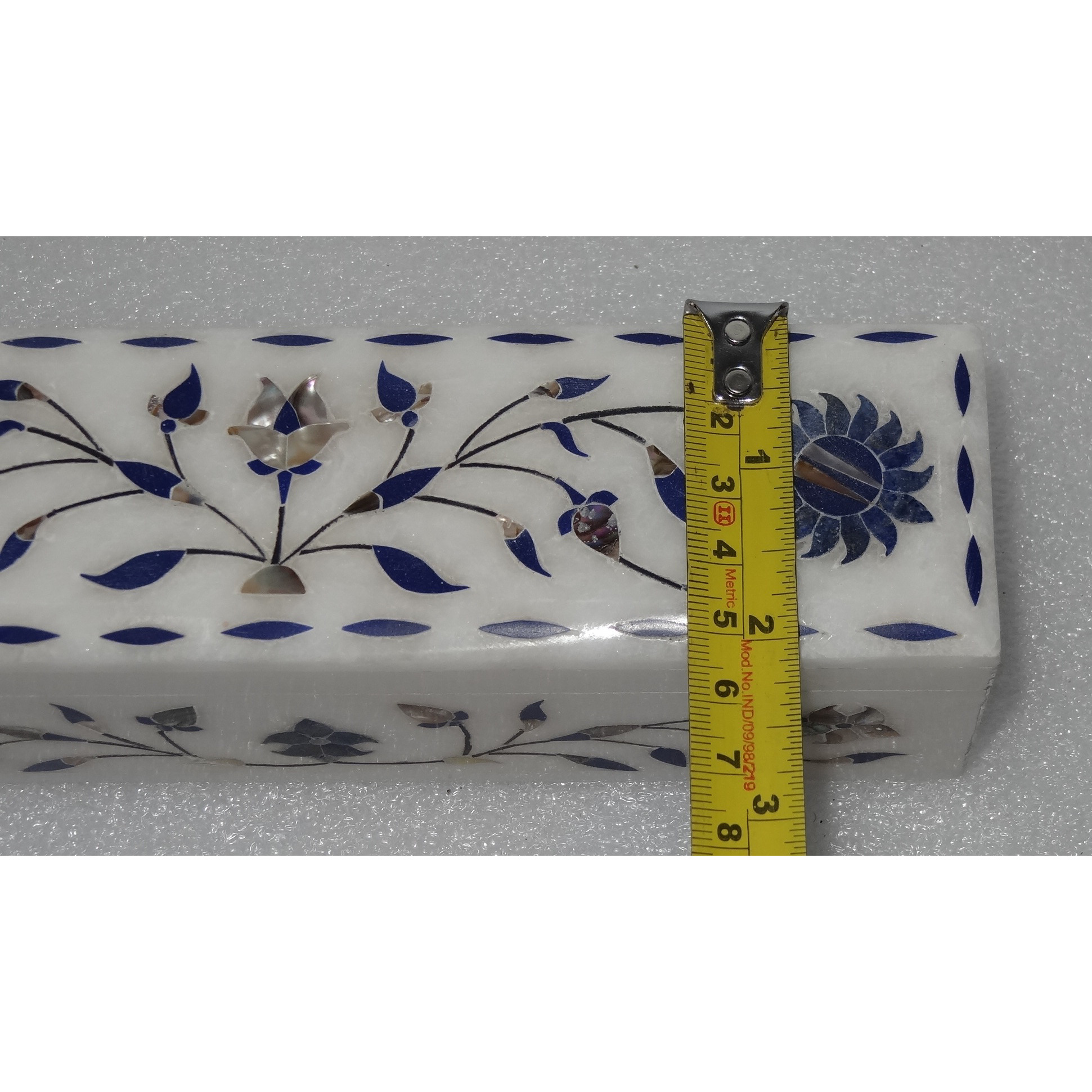 White Marble Jewelry Box/Pencil Box