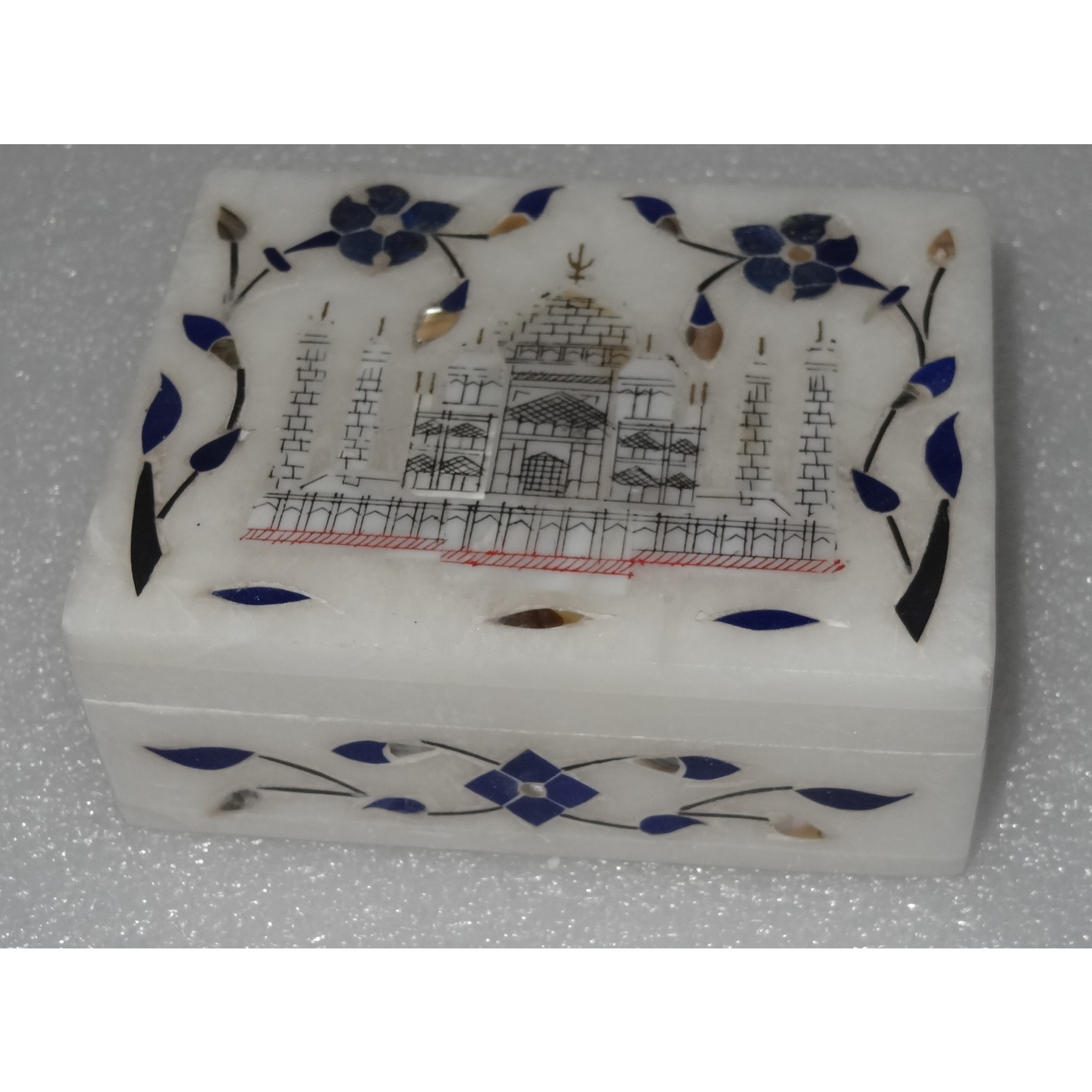 White Marble Jewelry Box