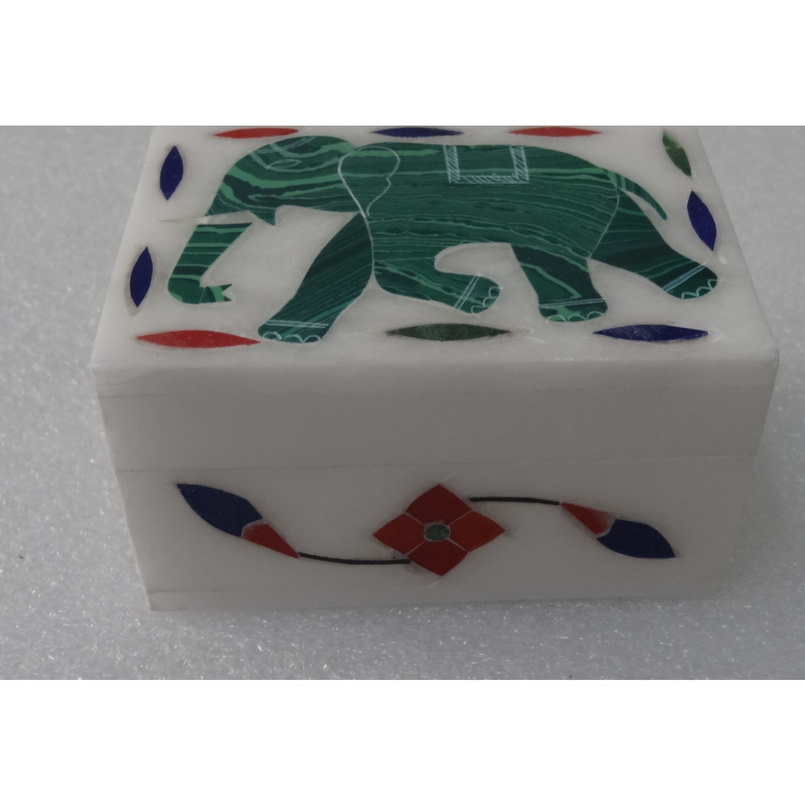 White Marble Jewelry Box
