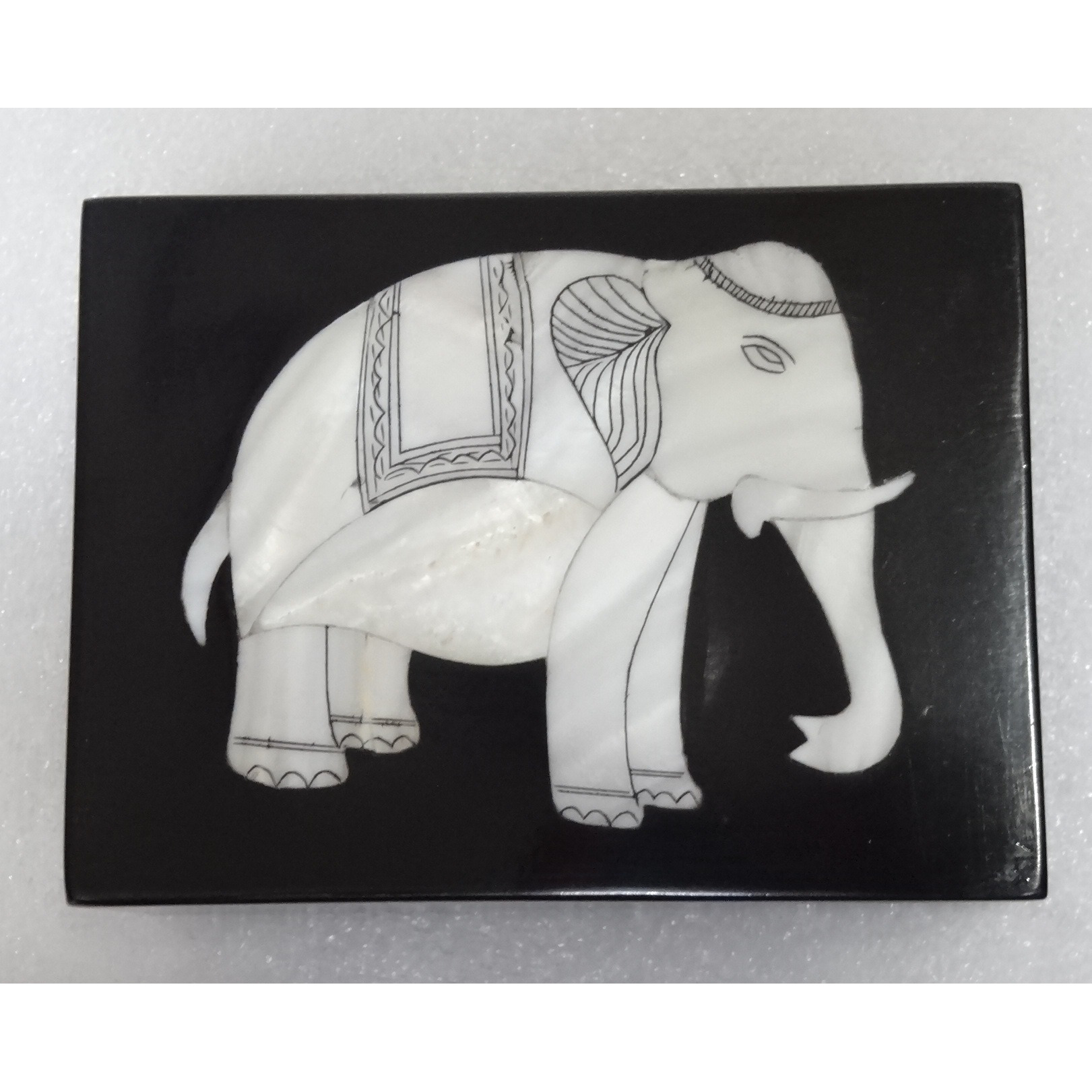 Black Marble Jewelry Box