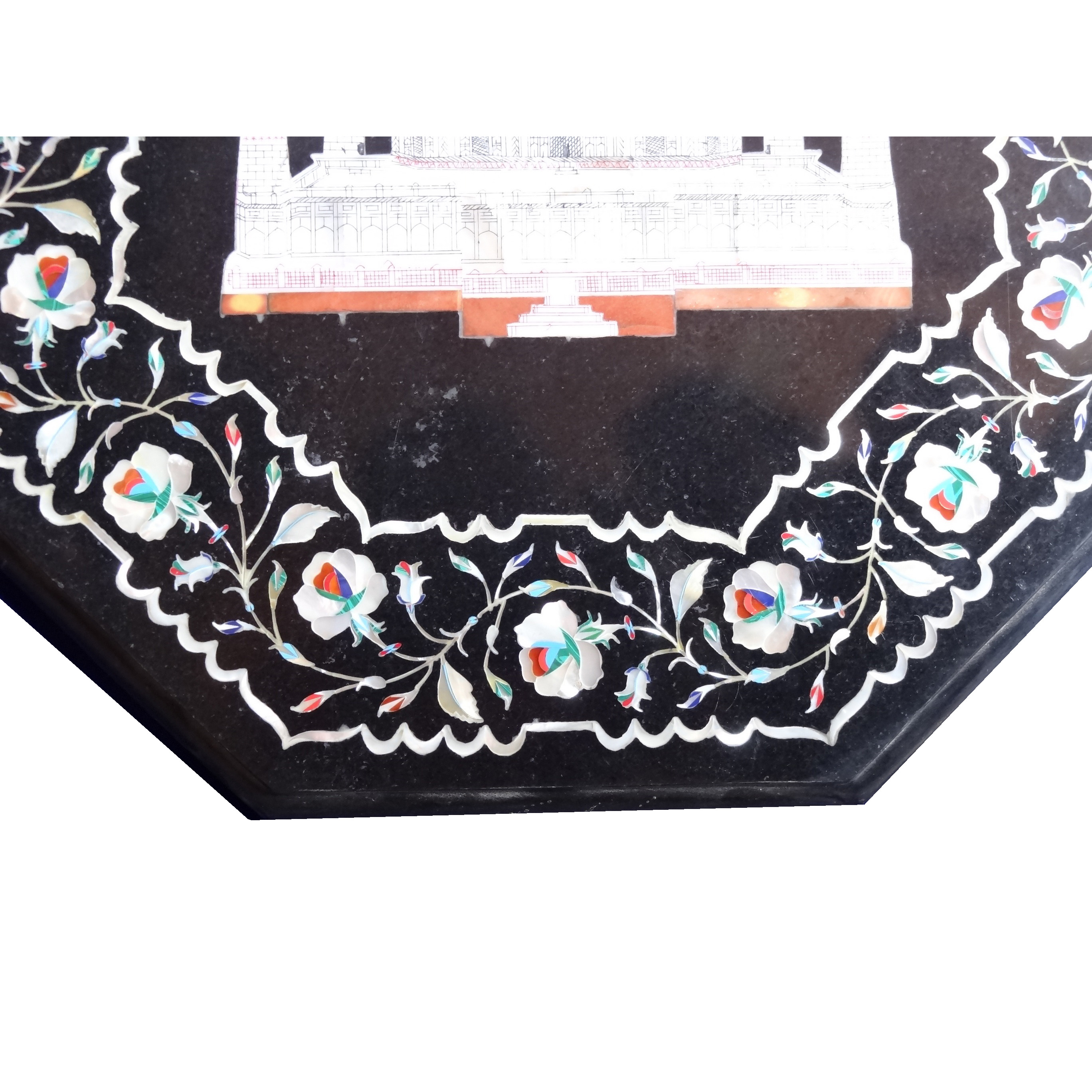 Black Marble Table Top