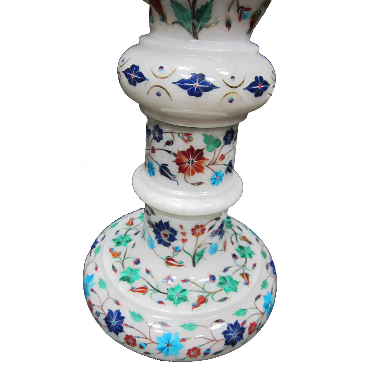 White Marble Flower Vase