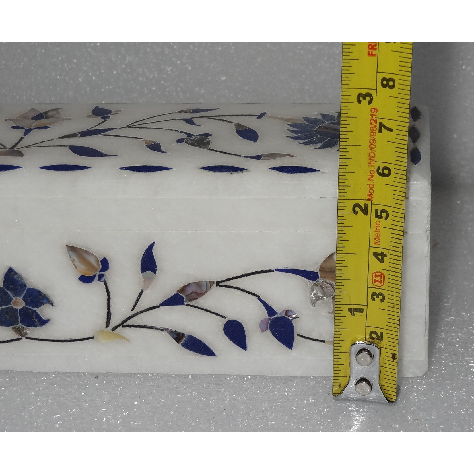 White Marble Jewelry Box/Pencil Box