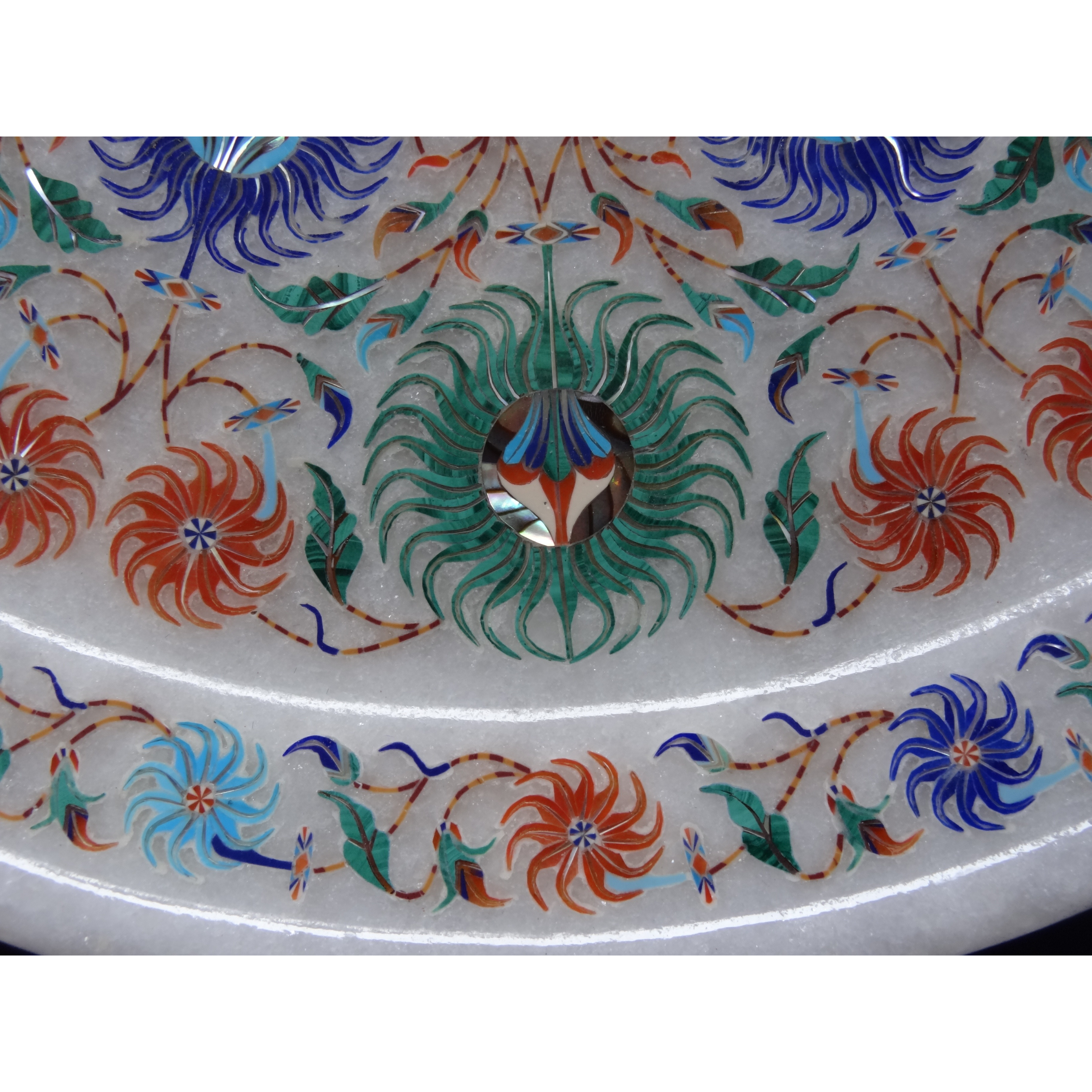 White Marble Plate