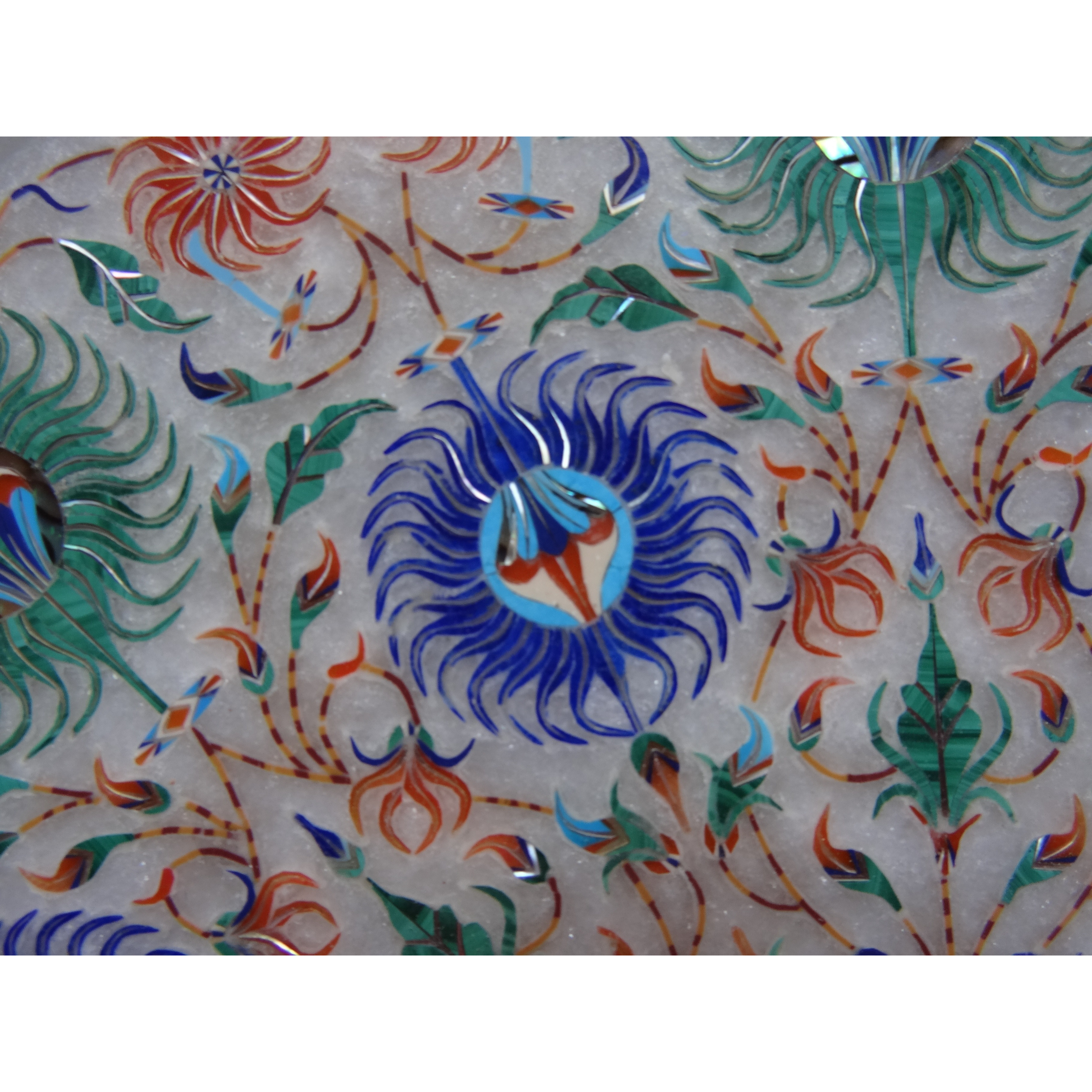 White Marble Plate
