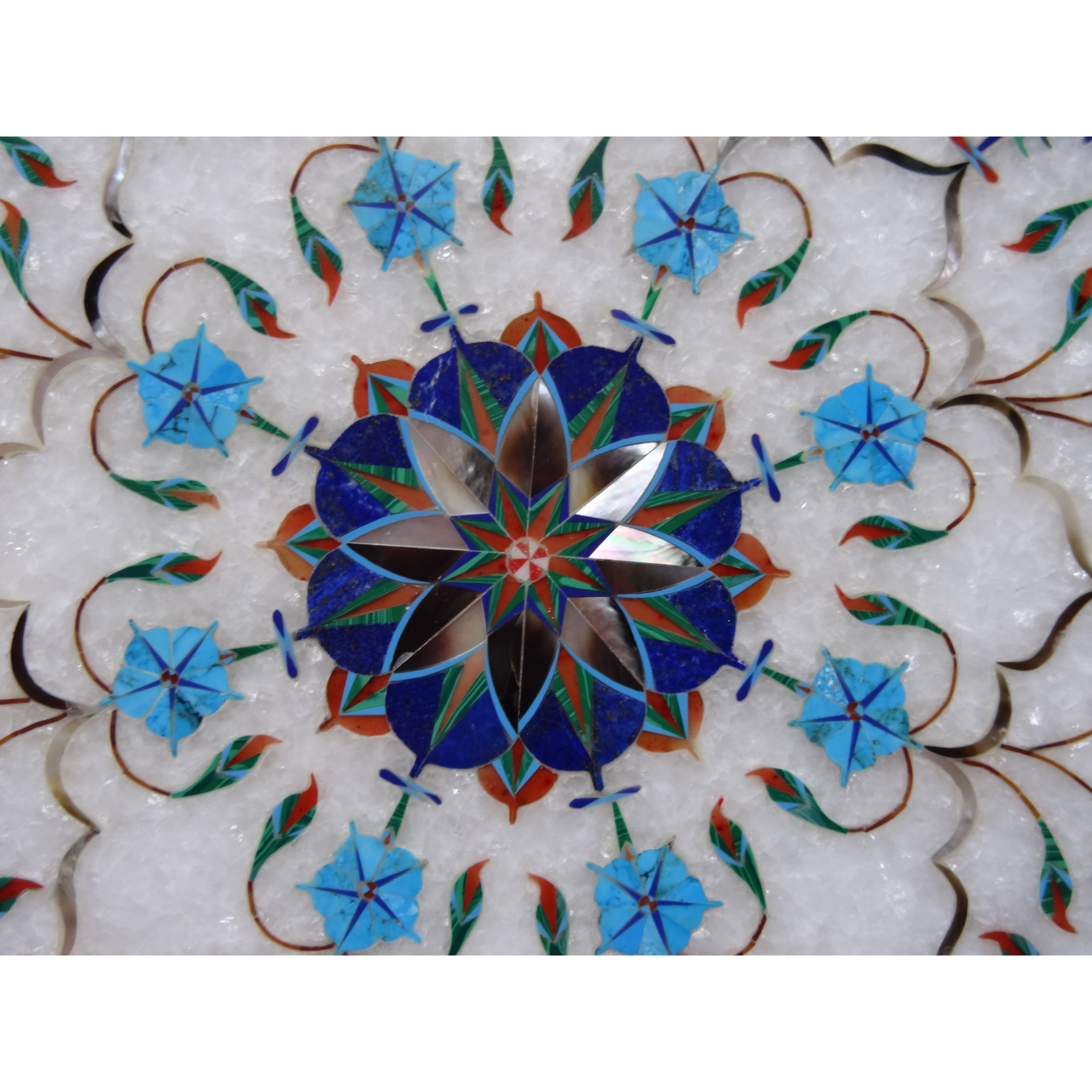 White Marble Table Top