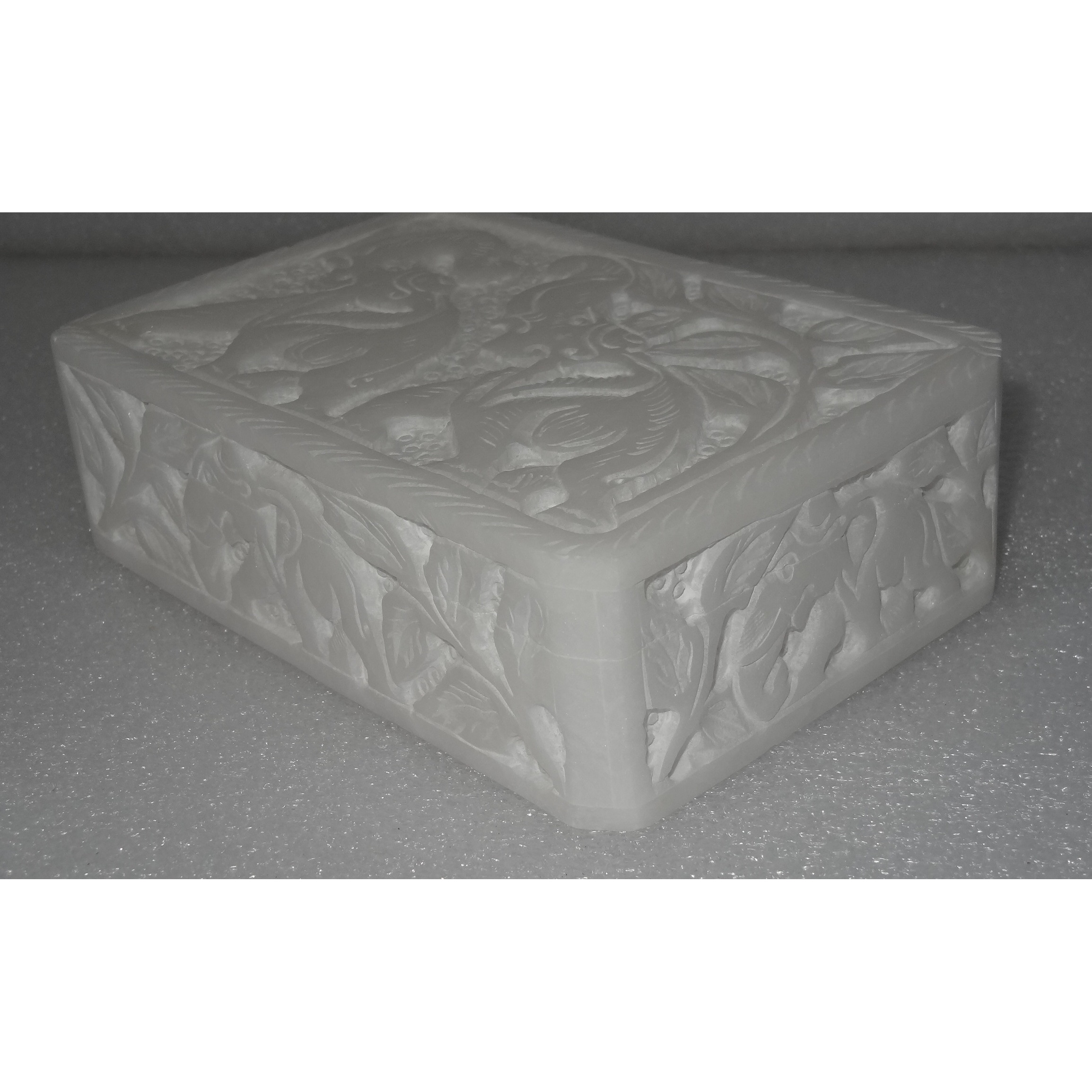 White Marble Jewelry Box