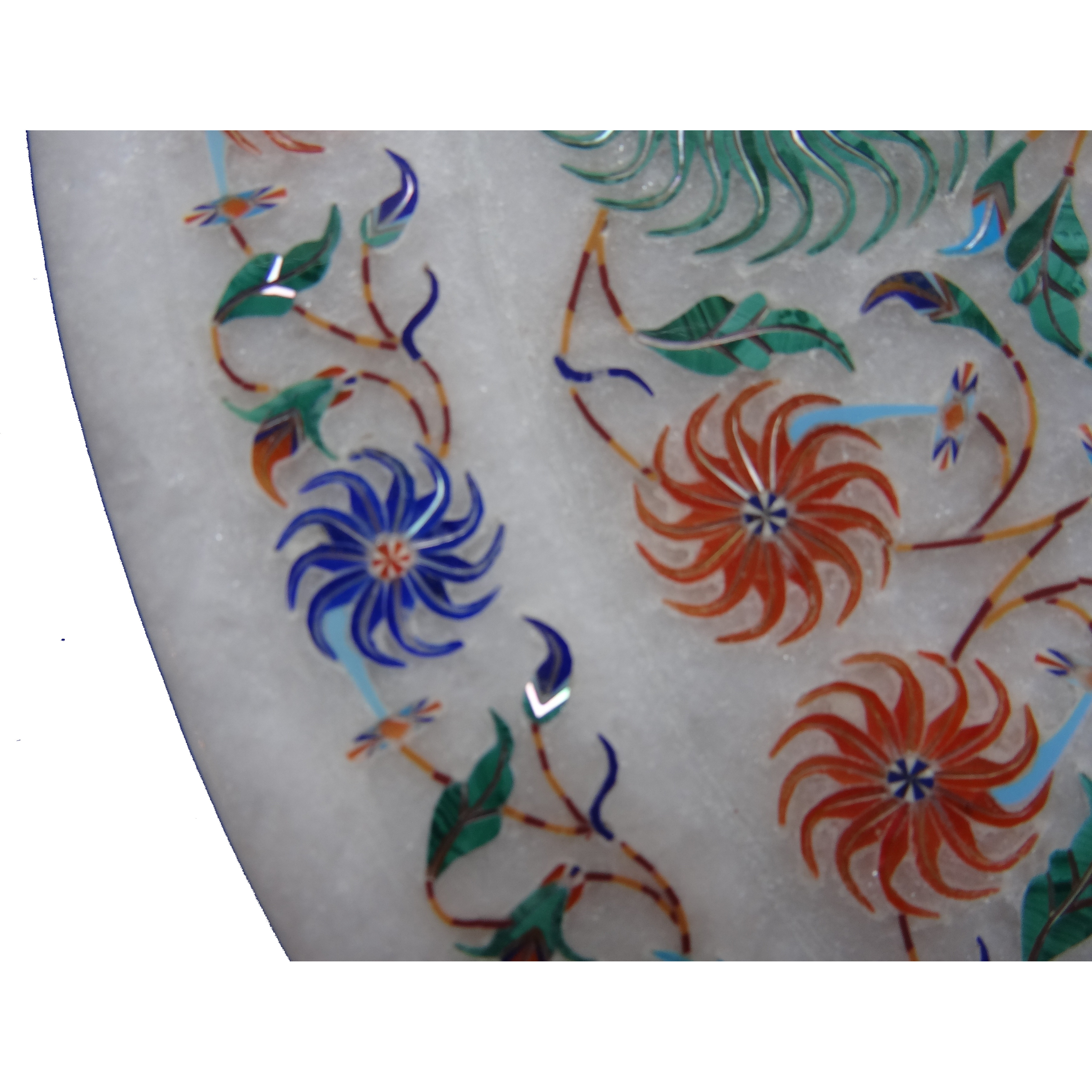 White Marble Plate