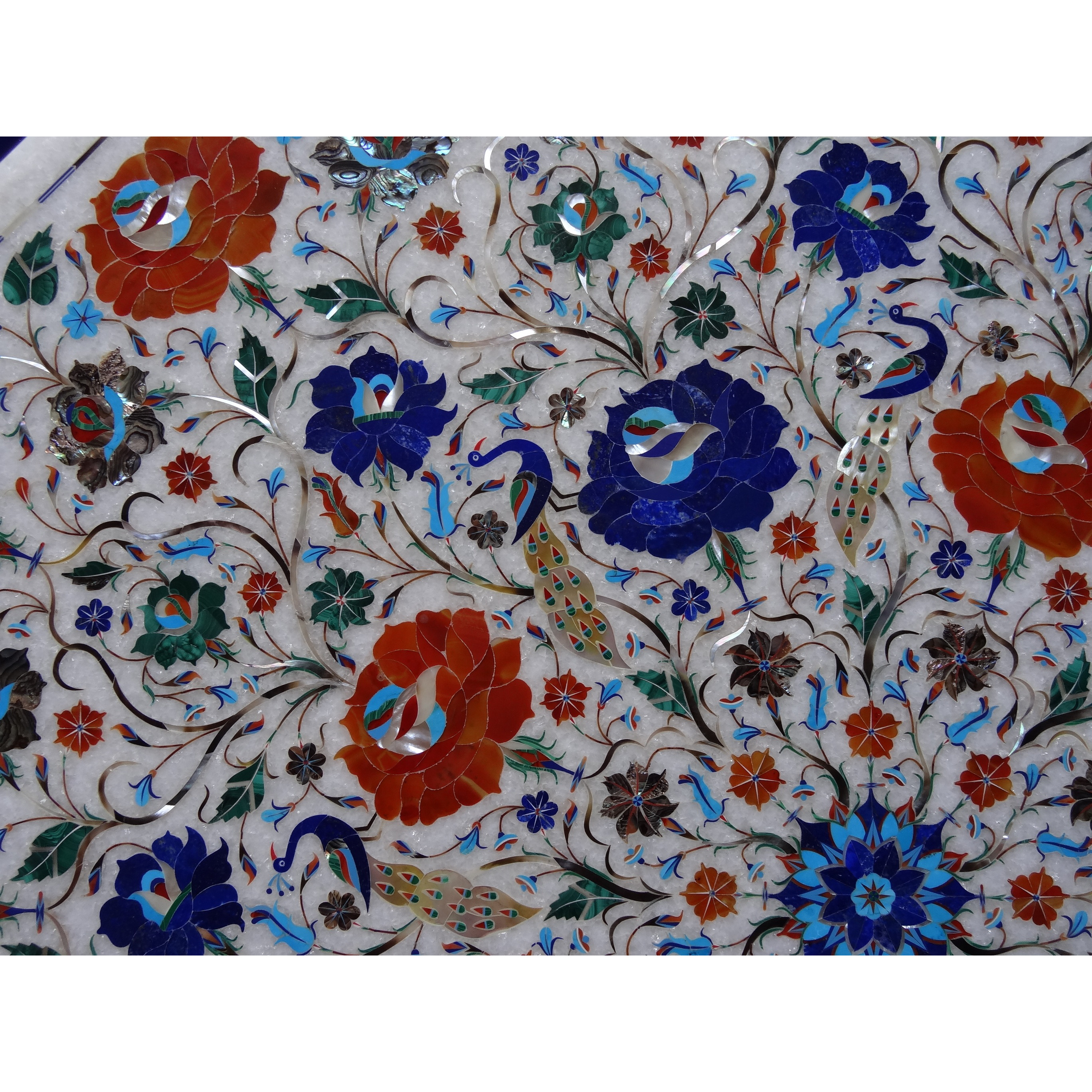 White Marble Table Top