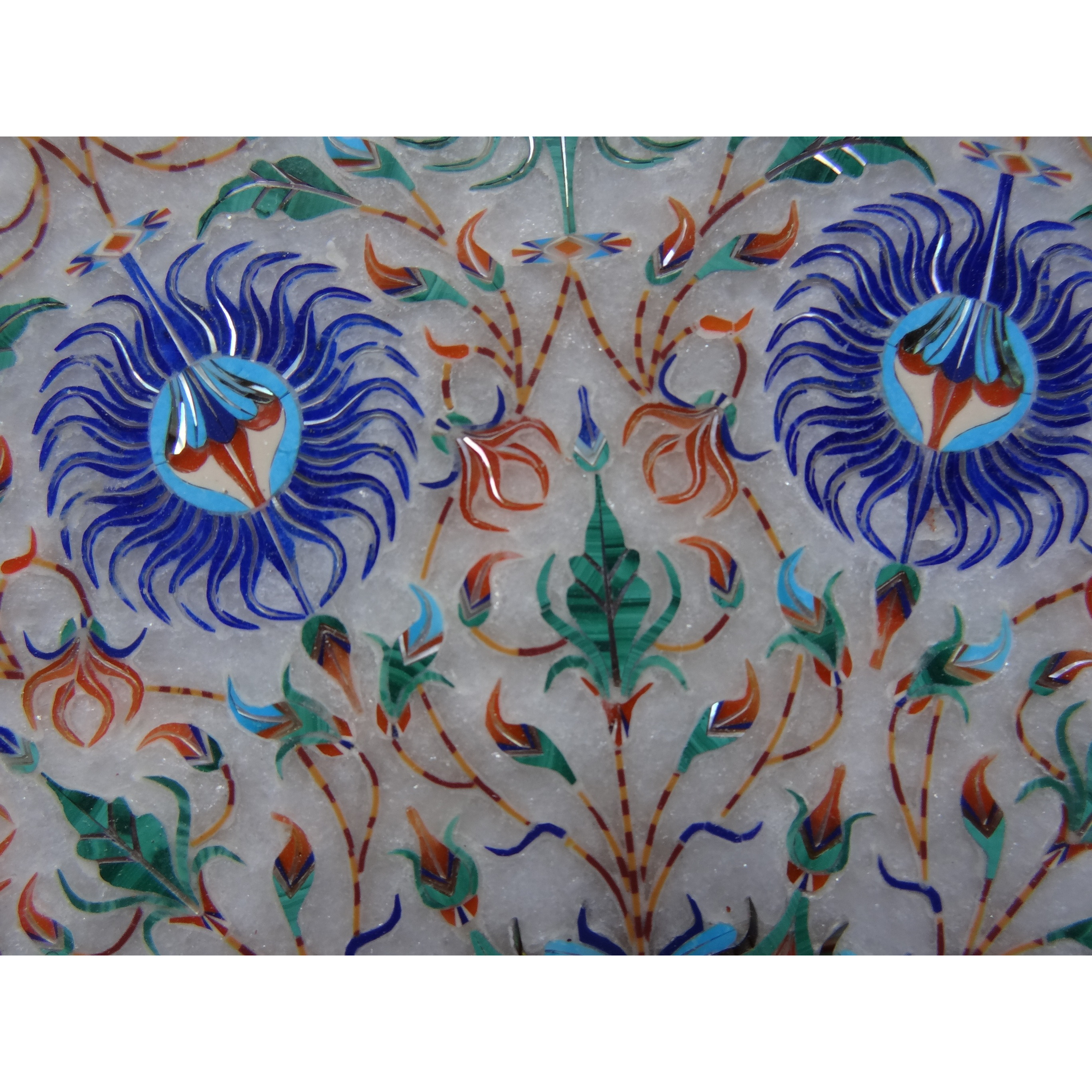 White Marble Plate