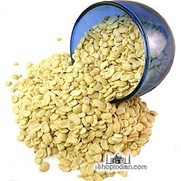 Nirav Black Eye Beans Dal - Chora Dal (Split Black Eye Beans) - 4 lbs (4 lbs bag)