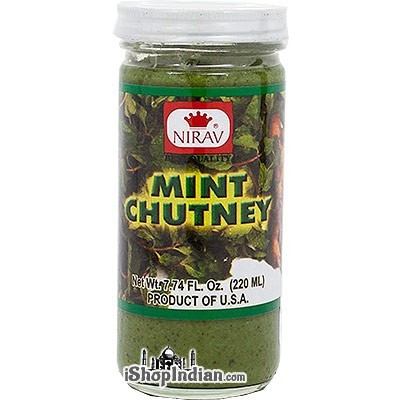 Nirav Mint Chutney (7.74 oz bottle)