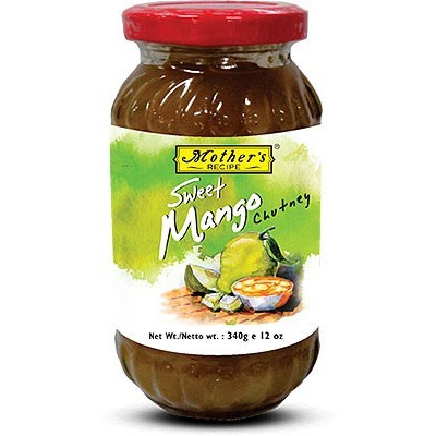 Mother's Recipe Sweet Mango Chutney (12 oz bottle)