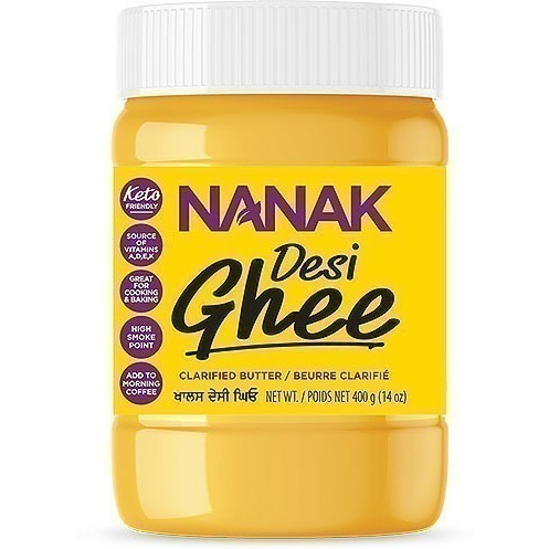 Nanak Pure Desi Ghee - 14 oz. (14 oz jar)