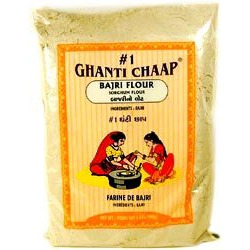 #1 Ghanti Chaap Bajri Flour (2 lbs bag)