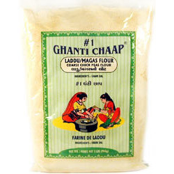 #1 Ghanti Chaap Laddu / Magas Flour (2 lbs bag)