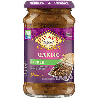 Patak's Garlic Relish / Pickle (10 oz bottle)