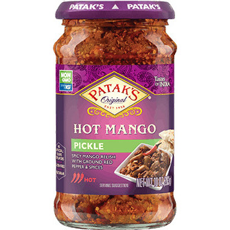 Patak's Mango Relish / Pickle - Hot (10 oz bottle)