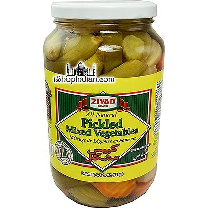 Ziyad Pickled Mixed Vegetables (14 oz jar)
