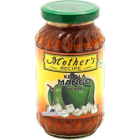 Mother's Recipe Kerala Mango Pickle (10.5 oz bottle)