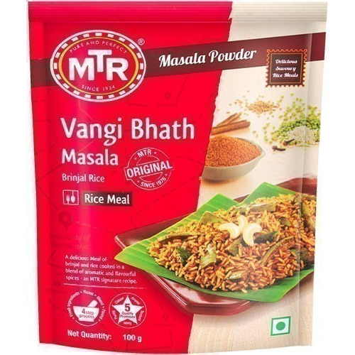 MTR Vangibhath Powder / Brinjal Rice (3.5 oz pouch)
