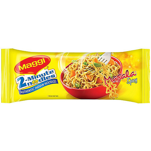 Maggi Masala Noodles - Quad (Four Pack) (10 oz pack)