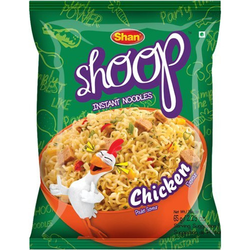 Shan Shoop Instant Noodles - Chicken Flavor (65 gm pack)