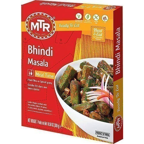 MTR Bhindi (Okra) Masala (Ready-To-Eat) (10.5 oz box)