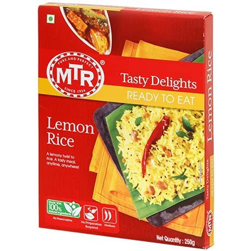 MTR Lemon Rice (Ready-to-Eat) (8.9 oz box)