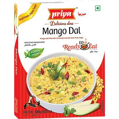 Priya Mango Dal (Ready-to-Eat) (10.6 oz box)