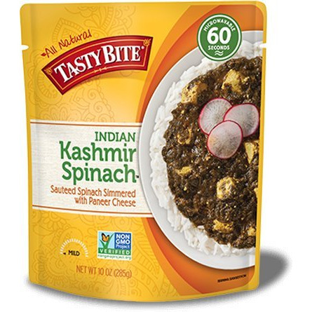 Tasty Bite Kashmir Spinach (Ready-to-Eat) (10 oz box)