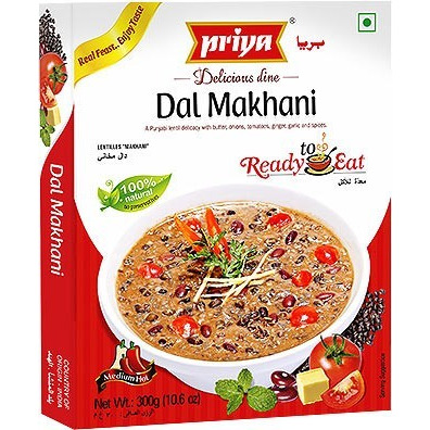 Priya Dal Makhani (Ready-to-Eat) (10.6 oz box)