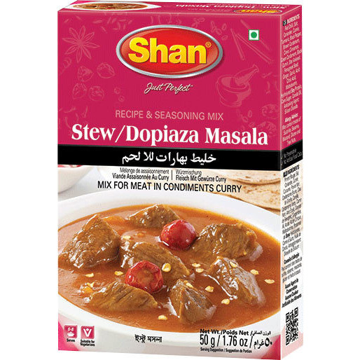 Shan Dopiaza / Stew Curry Mix (50 gm box)