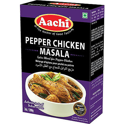 Aachi Pepper Chicken Masala (160 gm box)