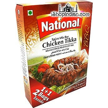 National Chicken Tikka Spice Mix (44 gm box)