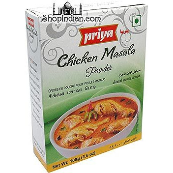Priya Chicken Masala Powder (3.5 oz box)