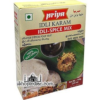 Priya Idli Karam (Idli-Spice Mix) (3.5 oz box)