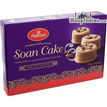 Haldiram's Soan Cake - 250 gms (250 gm. box)