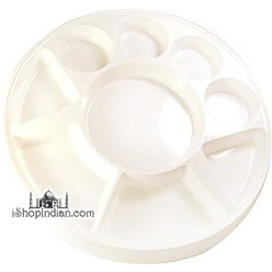 Party Plate (thali) - Round - 50 pack (50 pack)