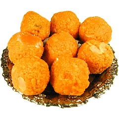Fresh Bundi Ladoo - Orange (14 oz. box)