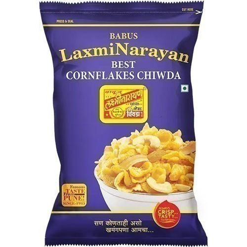 LaxmiNarayan Cornflakes Chiwda (14 oz bag)