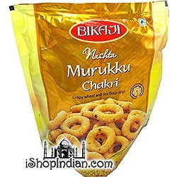 Bikaji Murukku / Chakri (5.35 oz bag)