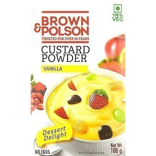 Brown & Polson Custard Powder - Vanilla (100 gm box)