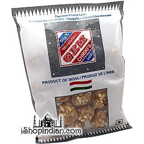 Gem Crushed Peanut Ladu (7 oz bag)