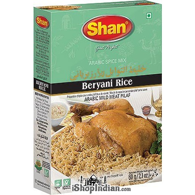 Shan Beryani Rice (Arabic Spice Mix) (60 gm box)